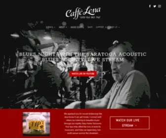 Caffelena.org(Caffe Lena) Screenshot