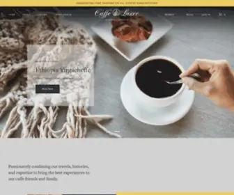 Caffeluxxe.com(Caffe Luxxe) Screenshot