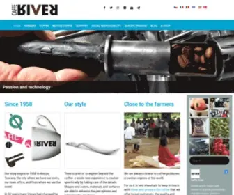 Cafferiver.com(Caffè River) Screenshot