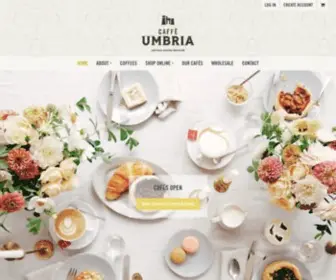 Caffeumbria.com(Caffe Umbria Artisan Coffee Roaster) Screenshot