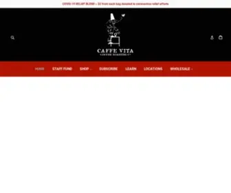 Caffevita.com(Caffe Vita Roasting Co) Screenshot