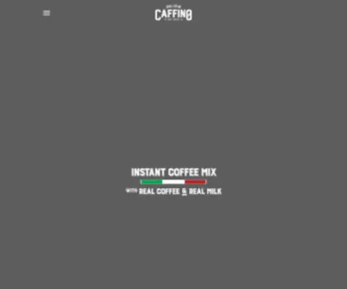 Caffino.com(Coffee latte Real Coffee & Milk) Screenshot