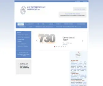 Cafinterregionale.it(CAF INTERREGIONALE DIPENDENTI Srl) Screenshot