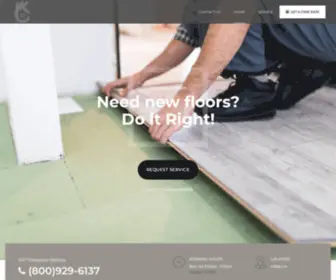 Caflooringpros.com(Your #1 company in the bay to get a professional and flooring installation) Screenshot