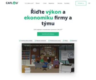 Caflou.cz(Caflou, inteligentní podnikatelská aplikace pro malé firmy a živnostníky) Screenshot