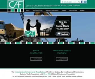 Cafnwin.org(Construction Advancement Foundation) Screenshot