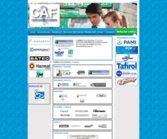 Caf.org.ar(CAMARA ARGENTINA DE FARMACIAS) Screenshot