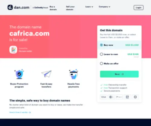 Cafrica.com(Cafrica) Screenshot