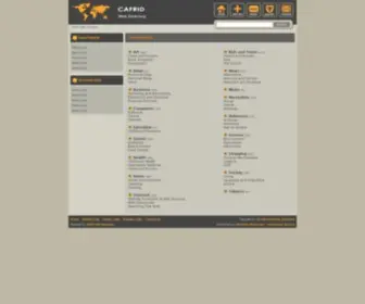 Cafrid.com(General Purpose Web Directory) Screenshot