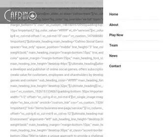 Cafrino.com Screenshot