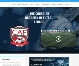 Cafsoccer.com(CAF SOCCER) Screenshot