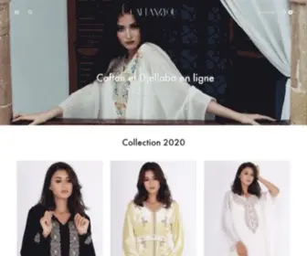 Caftan4You.com(Caftan et Djellaba en ligne collection 2020 sur Caftan4You) Screenshot