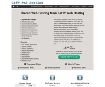 Cafwhosting.com(Cafwhosting) Screenshot