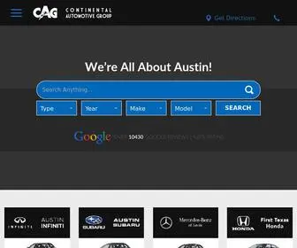 Cagaustin.com Screenshot