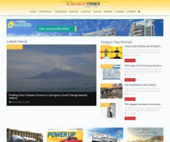 Cagayandeorotimes.com(The Cagayan de Oro Times) Screenshot