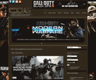 Cagclan.net(Official Site of CAG the #1 Clan for games such as Call of Duty) Screenshot