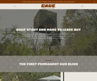 Cageblinds.com(Cage Blinds) Screenshot