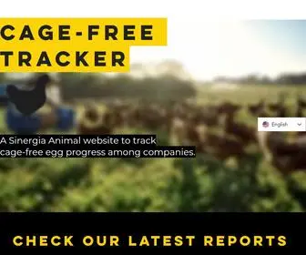 Cagefreetracker.com(Cage-Free Tracker) Screenshot