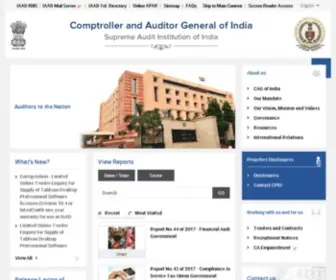 Cag.gov.in(Comptroller and Auditor General (CAG)) Screenshot