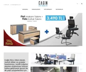 Caginburo.com(Ofis Mobilyalar) Screenshot