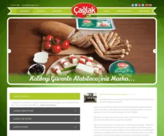 Caglak.com(Çağlak Süt Ürünleri) Screenshot