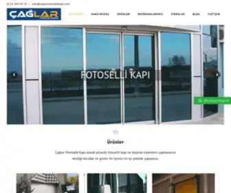 Caglarotomatikkapi.com(Çağlar Otomatik Kapı) Screenshot