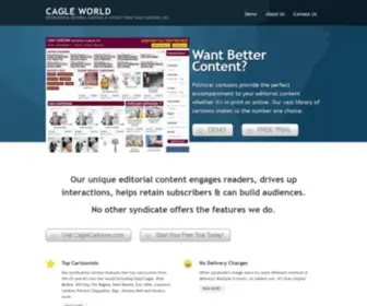 Cagleworld.com(Cagle World) Screenshot