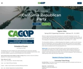 Cagop.org(Ca gop) Screenshot