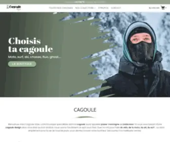 Cagoule-STyle.com(Cagoule style) Screenshot