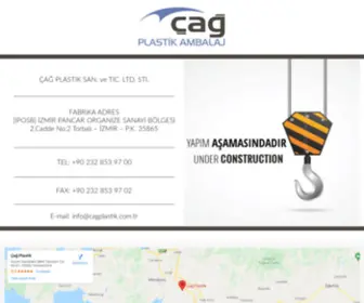 Cagplastik.com.tr(Cag Plastik Ambalaj San.Tic.Ltd.Sti) Screenshot