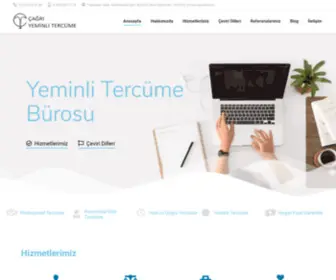 Cagritercume.com(Çağrı Tercüme) Screenshot