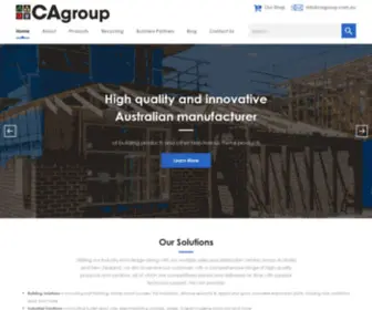 Cagroup.com.au(Industrial Lead) Screenshot