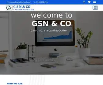 Cagsn.com(Best CA Firm in Delhi/NCR) Screenshot