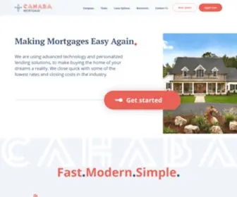 Cahabamortgage.com(Cahaba Mortgage) Screenshot