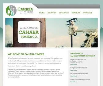 Cahabatimber.com(Cahaba Timber) Screenshot