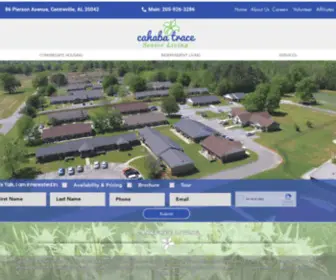 Cahabatrace.com(Cahaba Trace Retirement Community) Screenshot