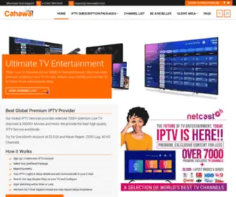 Cahawaiptv.com(Best Global IPTV Provider) Screenshot