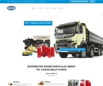 Cahayamultiparts.com(Cahayamultiparts) Screenshot