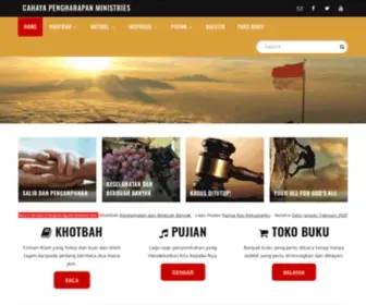 Cahayapengharapan.org(Cahaya Pengharapan Ministries) Screenshot