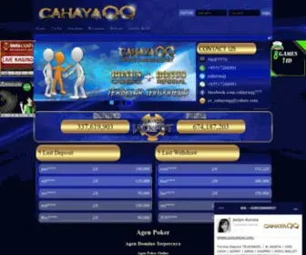 Cahayaqq.com Screenshot
