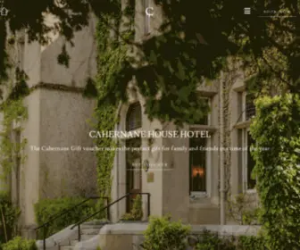 Cahernane.com(Cahernane House Hotel Killarney) Screenshot