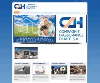 Cah.ht(Compagnie d'Assurance d'Haiti S.A) Screenshot