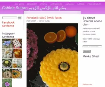 Cahidejibek.com(Cahide Sultan بسم الله الرحمن الرحيم) Screenshot