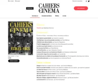 Cahiersducinema.com(Cahiers) Screenshot