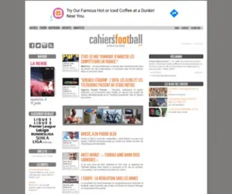 Cahiersdufootball.net(Les Cahiers du football) Screenshot