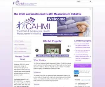 Cahmi.org(Promoting early and lifelong health using family) Screenshot