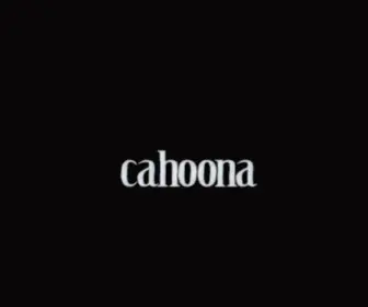 Cahoona.co.uk(Cahoona) Screenshot