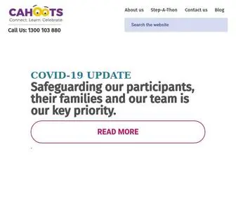 Cahoots.org.au(Cahoots) Screenshot