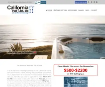 Cahottubs.com(Hot Tubs Los Angeles) Screenshot