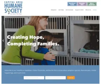 Cahs-Lansing.org(Capital Area Humane Society) Screenshot